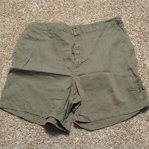 White Stag Women's Cargo Shorts - Olive Green
